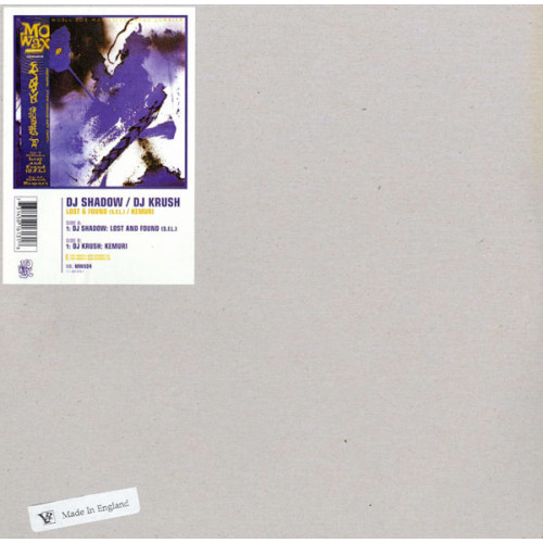 DJ Shadow / DJ Krush - Lost And Found (S.F.L.) / Kemuri, 12", Repress