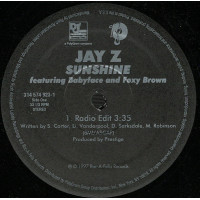 Jay Z featuring Babyface and Foxy Brown - Sunshine, 12"
