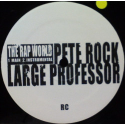 Pete Rock & Large Professor - Rap World, 12"