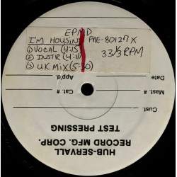 EPMD - I'm Housin' / Get Off The Bandwagon, 12", Test Pressing
