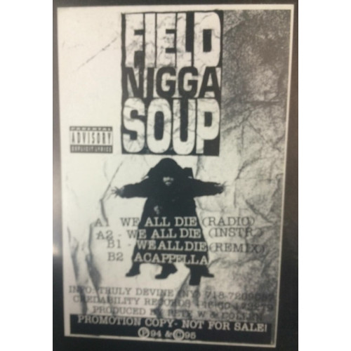 Field Nigga Soup - We All Die, 12", Promo