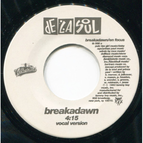 De La Soul - Breakadawn / En Focus, 7", Reissue