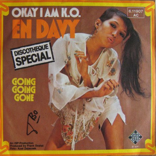 En Davy - Okay I Am K.O. / Going Going Gone, 7"