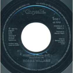 Robbie Williams - Freedom, 7", Jukebox