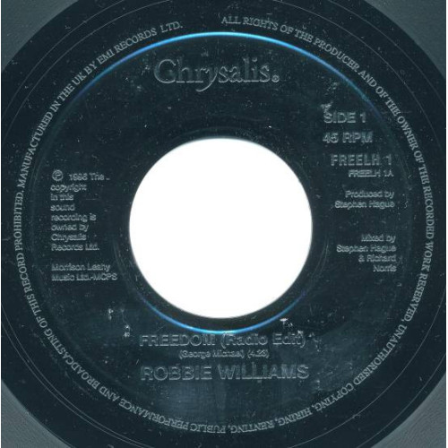 Robbie Williams - Freedom, 7", Jukebox