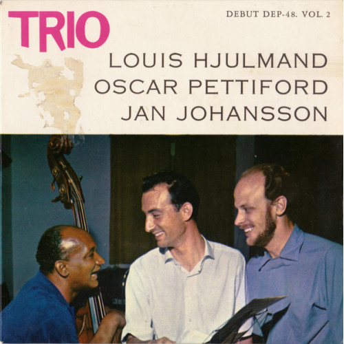 Louis Hjulmand, Oscar Pettiford, Jan Johansson - Trio Vol. 2, 7"