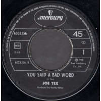 Joe Tex - You Said A Bad Word, 7"
