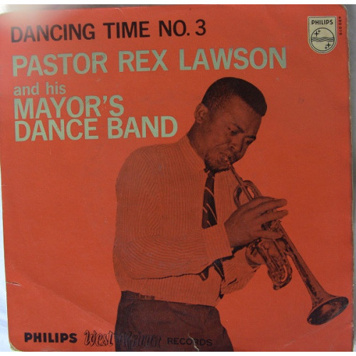 Pastor Rex Lawson And His Mayor's Dance Band - Dancing Time No. 3, 7", EP, Mono