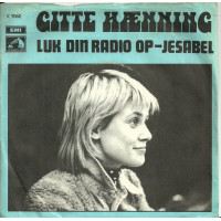 Gitte Hænning - Luk Din Radio Op, 7"