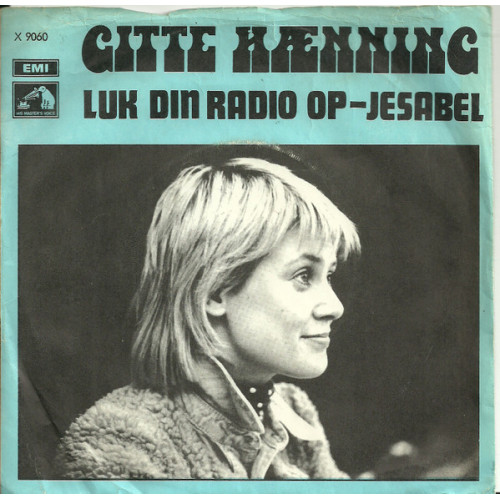 Gitte Hænning - Luk Din Radio Op, 7"