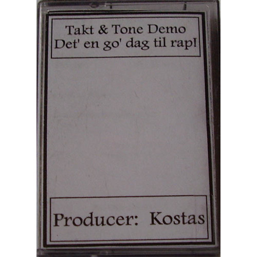 Takt Og Tone – Det' En Go' Dag Til Rap!, Cassette