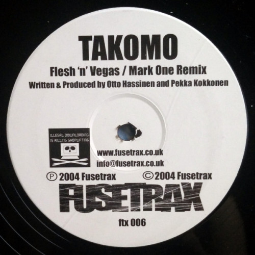 Takomo - Flesh'n'Vegas, 12"