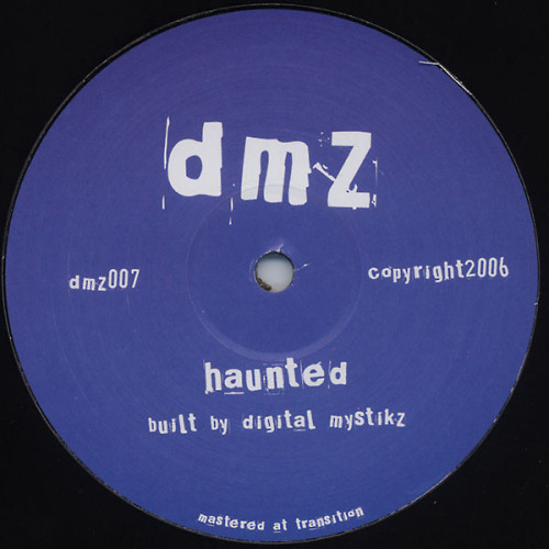 Digital Mystikz - Haunted / Anti War Dub, 12"