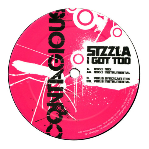 Sizzla - I Got Too (Remixes), 12"