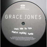 Grace Jones - Love You To Life (Digital Mystikz Remix), 12", Single Sided