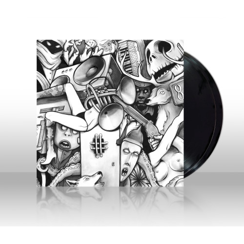 Den Sorte Skole - Lektion 2, 2xLP, Reissue 