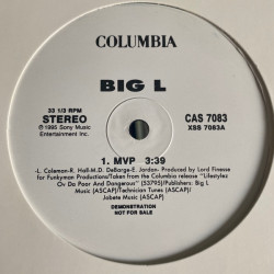 Big L - MVP, 12", Promo
