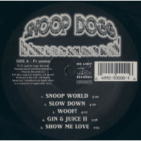 Snoop Dogg - Da Game Is To Be Sold, Not To Be Told, 2xLP