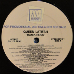Queen Latifah - Black Reign, LP, Promo