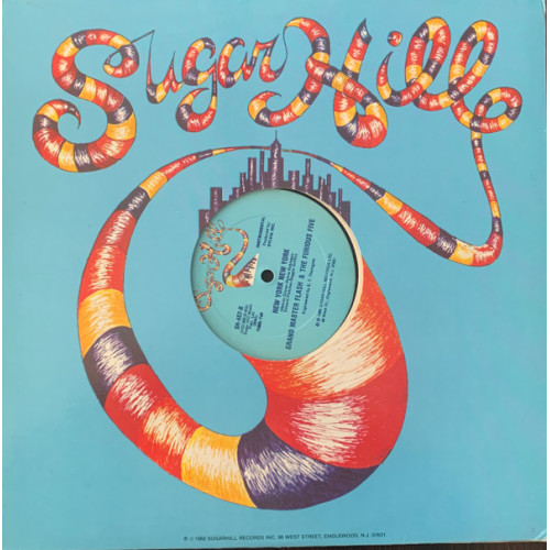 Grandmaster Flash & The Furious Five - New York New York, 12"