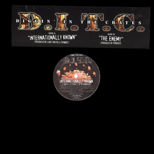D.I.T.C. - Internationally Known / The Enemy, 12", Promo