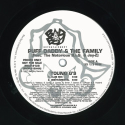 Puff Daddy & The Family - Young G's / What You Gonna Do?, 12", Promo
