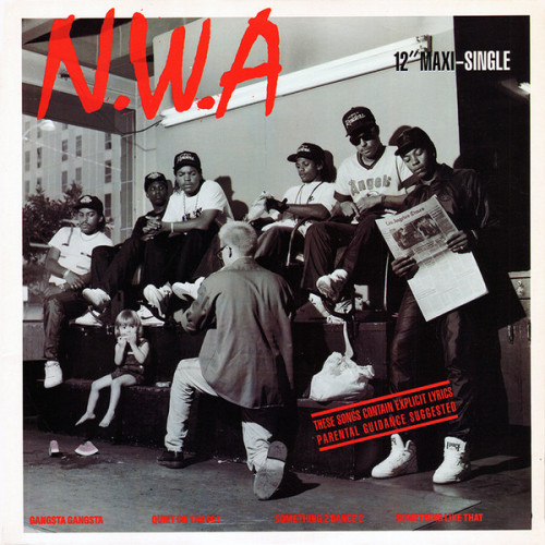 N.W.A - Gangsta Gangsta, 12"