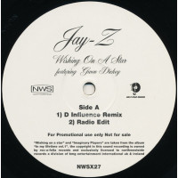 Jay-Z Featuring Gwen Dickey - Wishing On A Star, 12", Promo