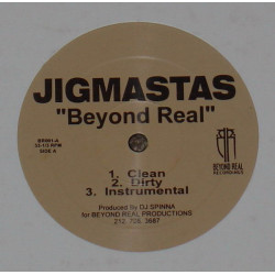 Jigmastas - Beyond Real / Dead Man's Walk, 12"