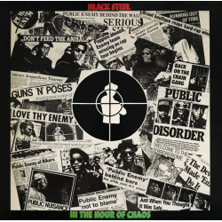 Public Enemy - Black Steel In The Hour Of Chaos, 12"