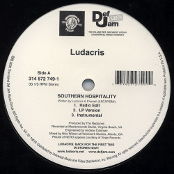 Ludacris - Southern Hospitality / Catch Up, 12"