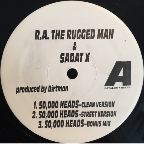 R.A. The Rugged Man - 50,000 Heads / Smithhaven Mall, 12"
