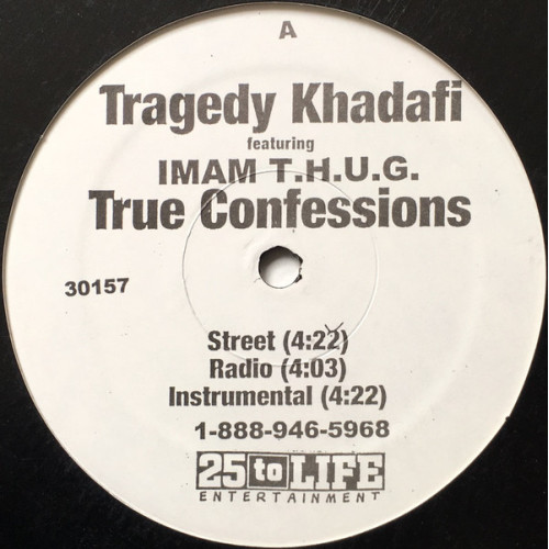Tragedy Khadafi - True Confessions / Thug Paradise, 12"