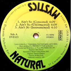 Natural Mystics - Ain't So / How It Go, 12"