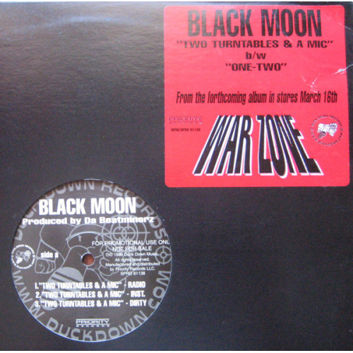 Black Moon - Two Turntables & A Mic, 12", Promo