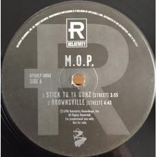 M.O.P. - Stick To Ya Gunz / Brownsville, 12", Promo
