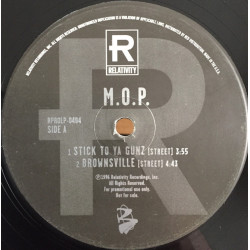 M.O.P. - Stick To Ya Gunz / Brownsville, 12", Promo