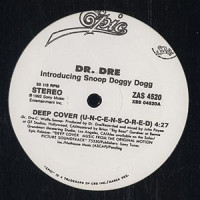 Dr. Dre Introducing Snoop Doggy Dogg - Deep Cover, 12", Reissue