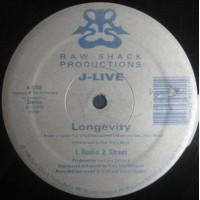 J-Live - Longevity / Braggin' Writes, 12", Repress