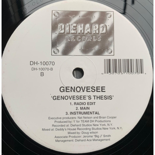 Genovesee - Genovesee's Thesis, 12"