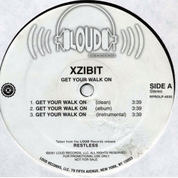 Xzibit - Get Your Walk On, 12", Promo