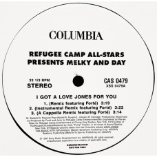 Refugee Camp All Stars Presents Melky And Day - I Got A Love Jones (Remixes), 12", Promo