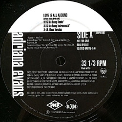 Adriana Evans - Love Is All Around, 12", Promo