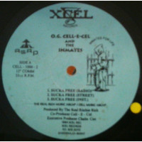 O.G. Cell-E-Cell And The Inmates - Sucka Free, 12"