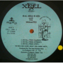 O.G. Cell-E-Cell And The Inmates - Sucka Free, 12"