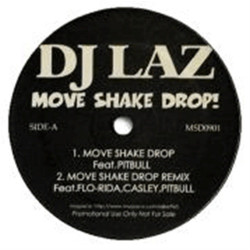 DJ Laz - Move Shake Drop, 12", Promo