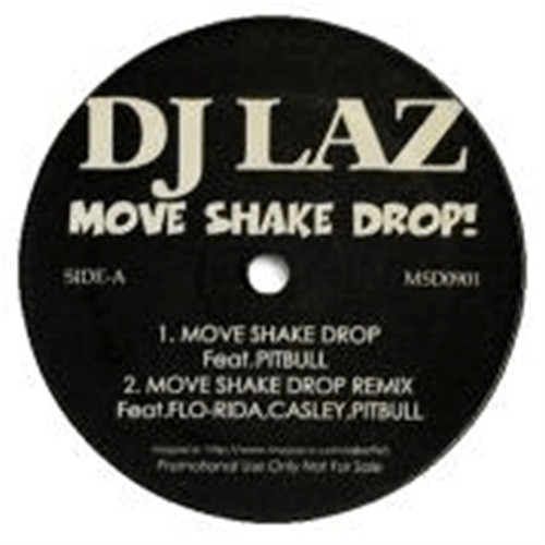 DJ Laz - Move Shake Drop, 12", Promo