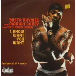 Busta Rhymes And Mariah Carey Feat. The Flipmode Squad - I Know What You Want, 12"