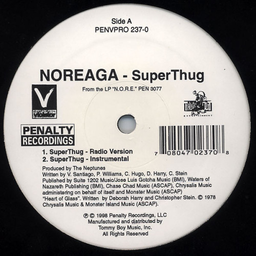Noreaga - SuperThug, 12", Promo