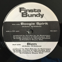 Finsta Bundy - Boogie Spirit / Bizm, 12"